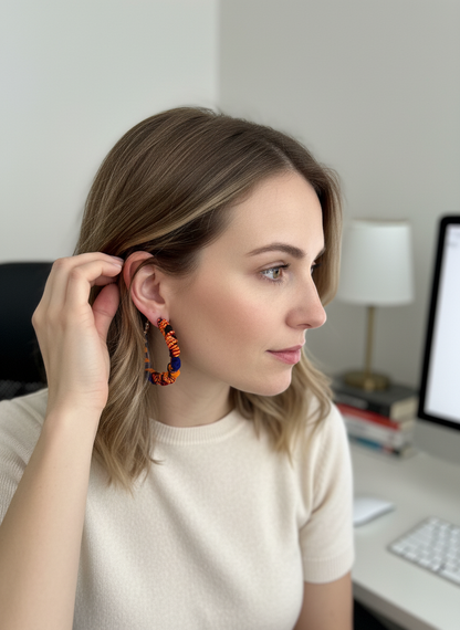 Boucles d'oreilles X-tra 8